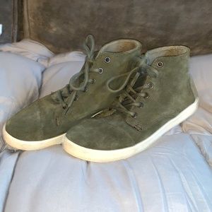 Toms Suede High Top Sneakers, Women size 9